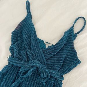 Teal Jumpsuit